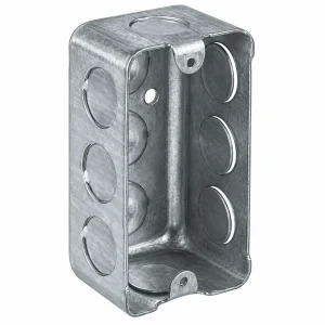 CAJA RECTANGULAR 3/4 F.GALVANIZADO