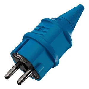 ENCHUFE SCHUKO 16AMP 2P+T 250V AZUL IP44 MENNEKES