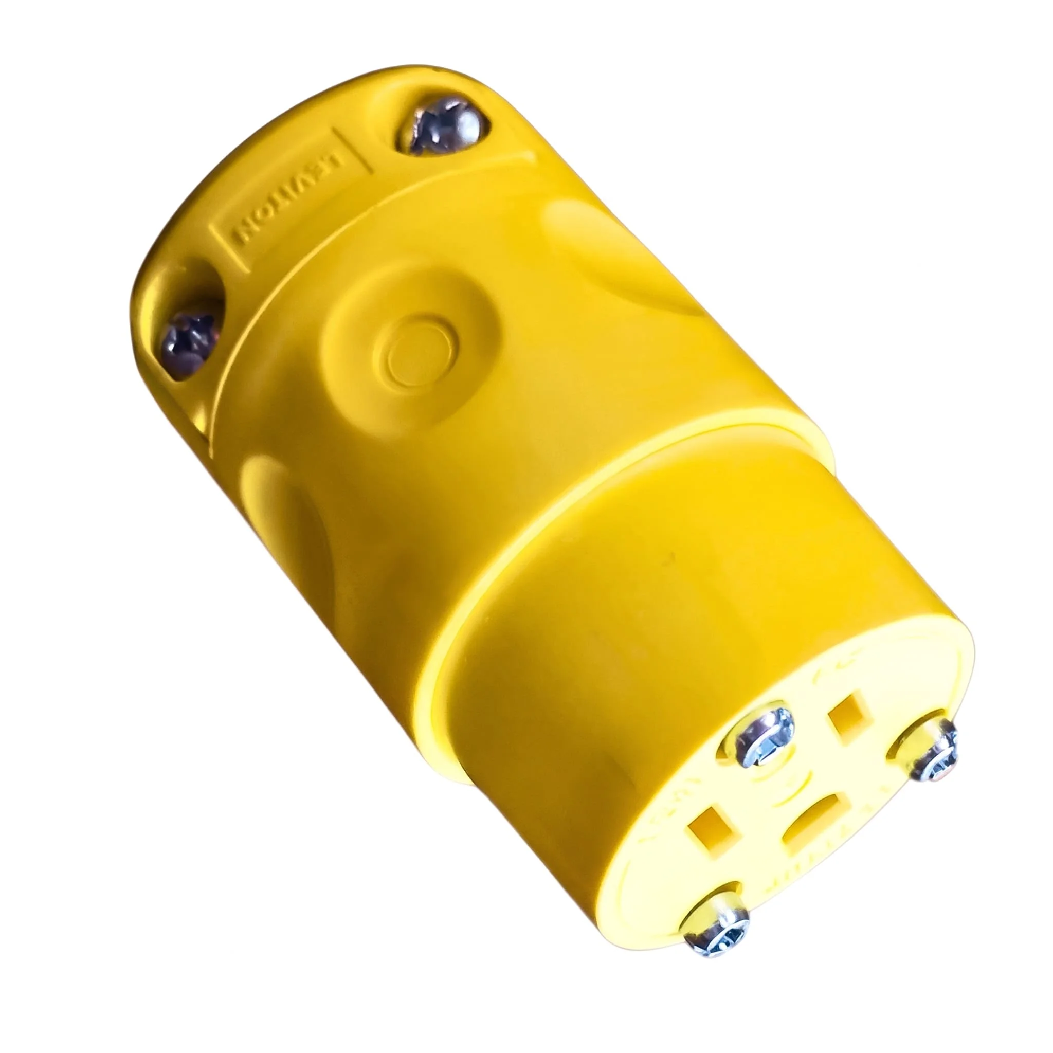 TOMA CORRIENTE AEREO LEVITON 15A 220V L/T AMARILLO